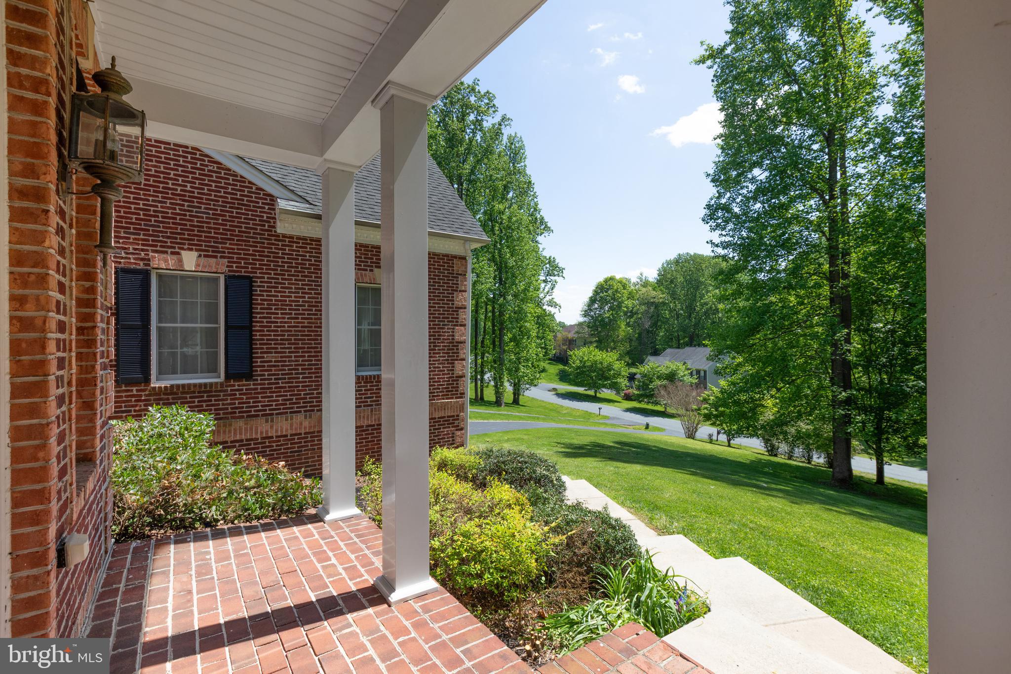 1601 Rushing Stream Court Forest Hill, MD 21050 - Photo 8 of 72 Covered front porch with brick