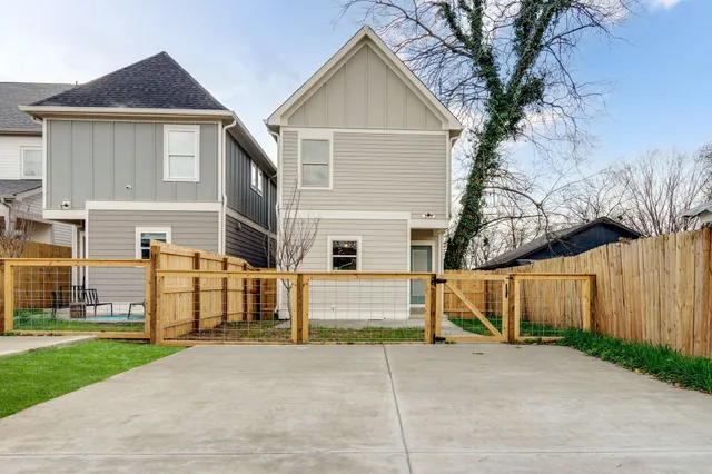 a view of house and street