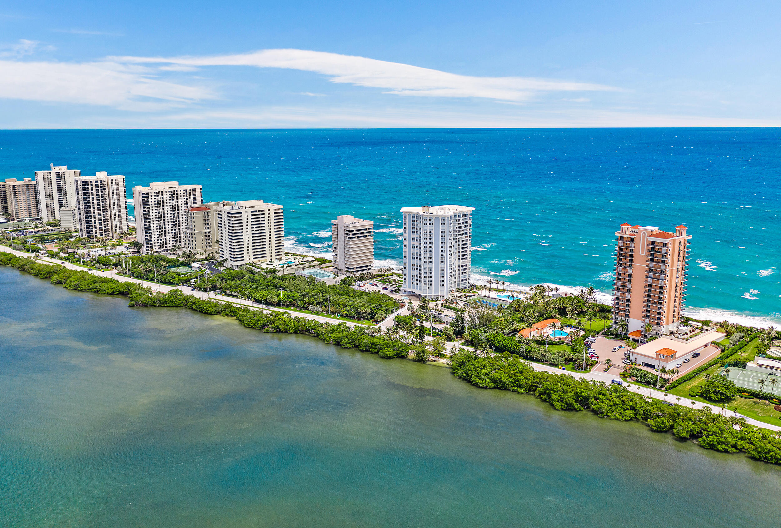 5200 North Ocean Drive, Unit 505 Singer Island, FL 33404 - Photo 23 of 30 a view of a city with tall buildings