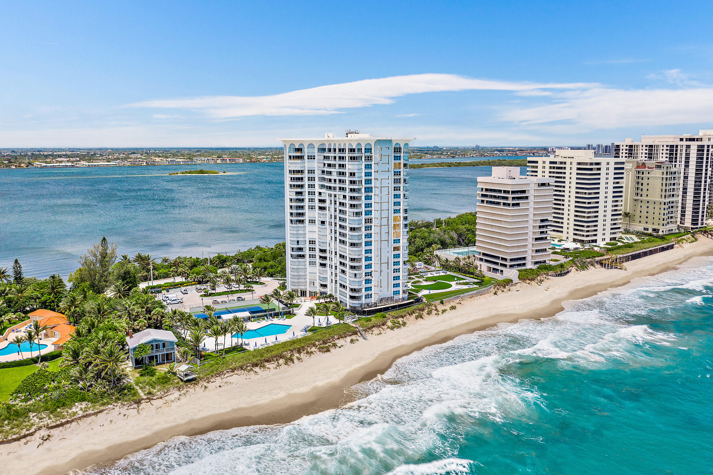 5200 North Ocean Drive, Unit 505 Singer Island, FL 33404 - Photo 24 of 30 a front view of a house with a yard