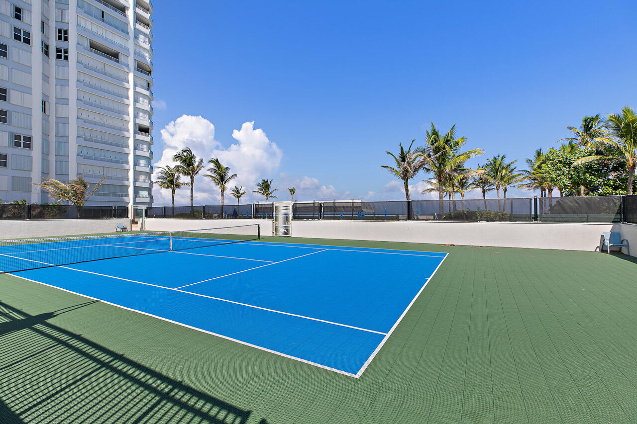 5200 North Ocean Drive, Unit 505 Singer Island, FL 33404 - Photo 27 of 30 a view of a tennis court