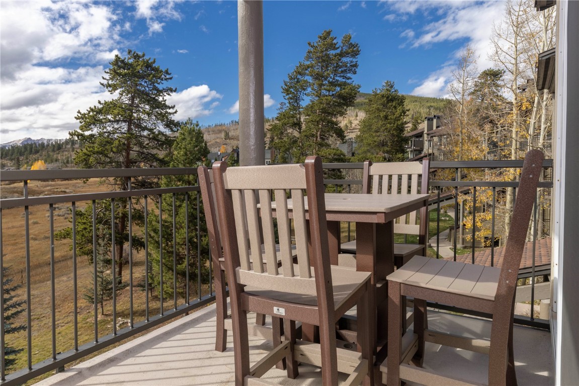 21630 Highway 6, Unit 2145 Keystone, CO 80435 - Photo 13 of 39 a view of a balcony with furniture