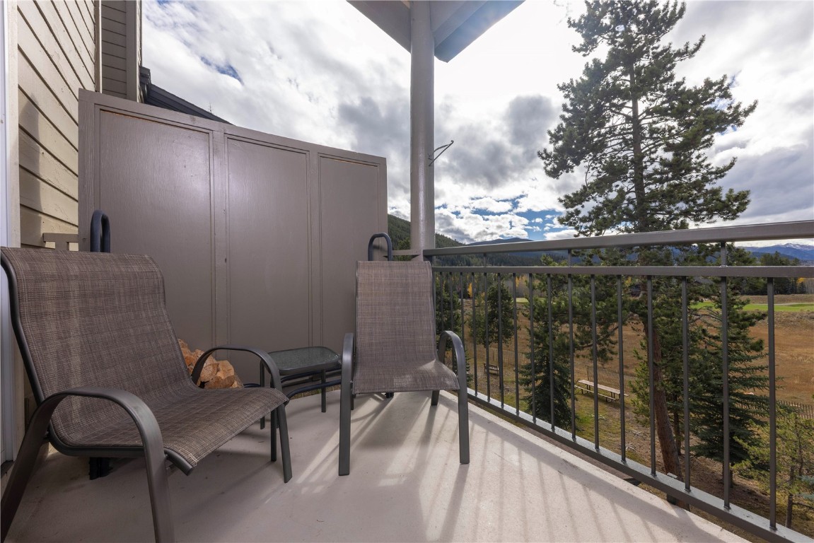 21630 Highway 6, Unit 2145 Keystone, CO 80435 - Photo 16 of 39 a view of balcony with furniture