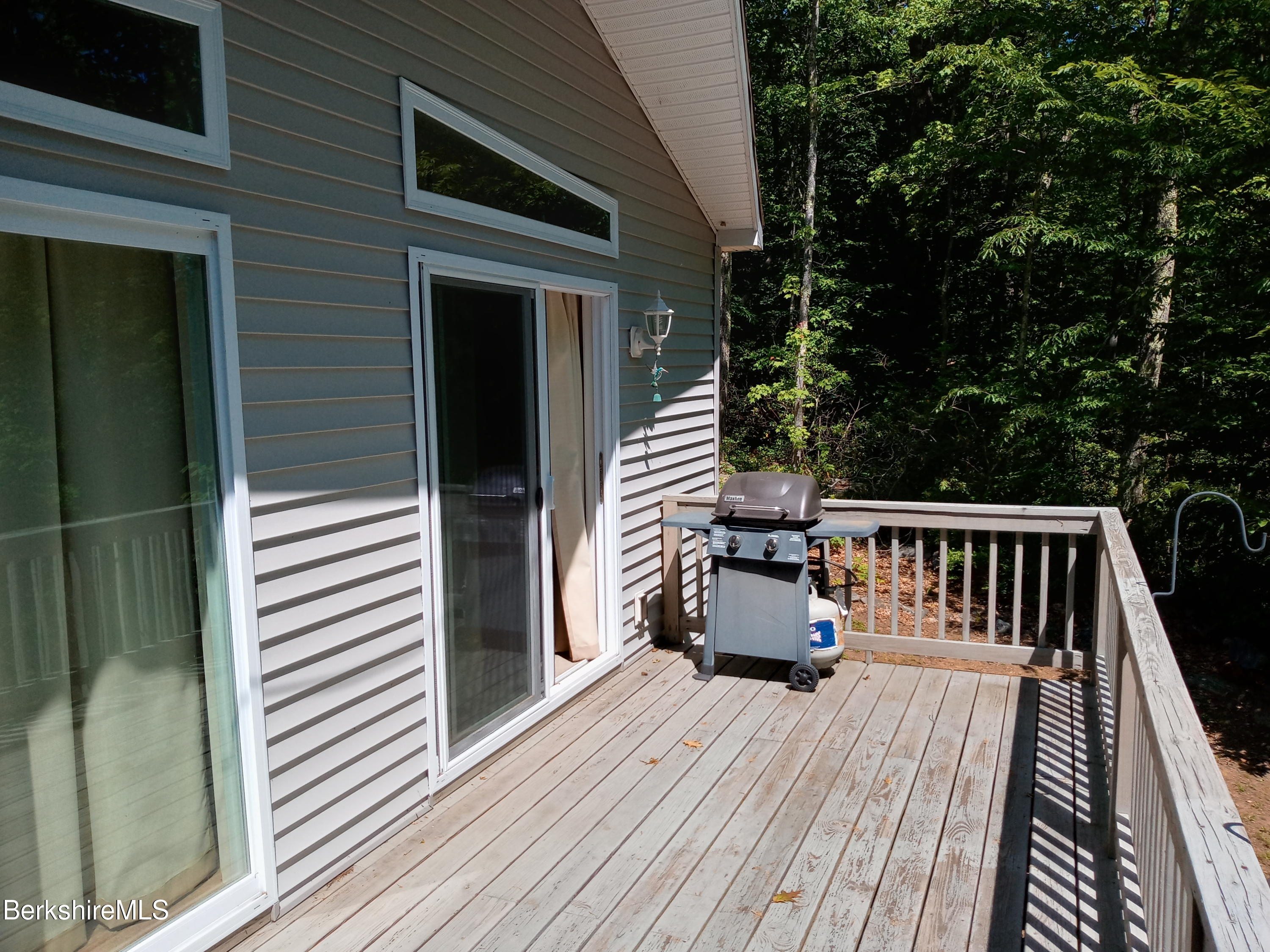 42 Norton Road Otis, MA 01029 - Photo 29 of 35 a view of balcony with deck and wooden floor