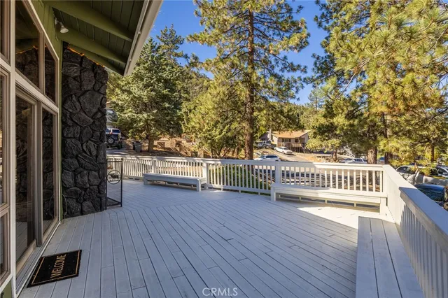 a view of deck and patio