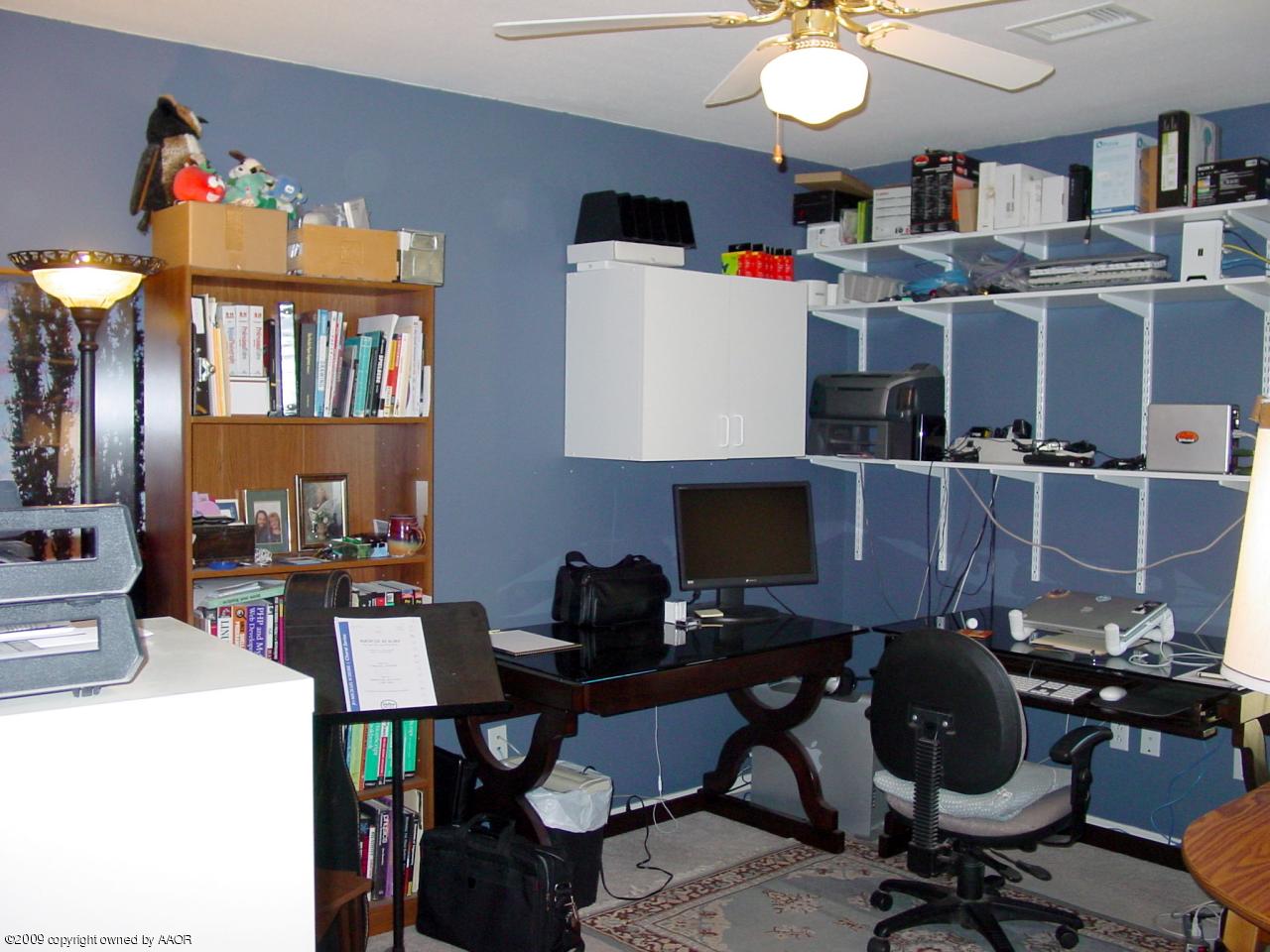 6601 Slater Circle Amarillo, TX 79110 - Photo 22 of 31 a view of a workspace with furniture