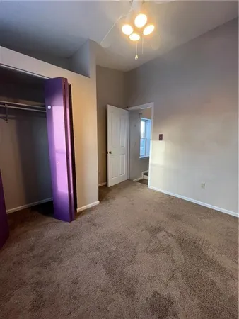 a view of empty room