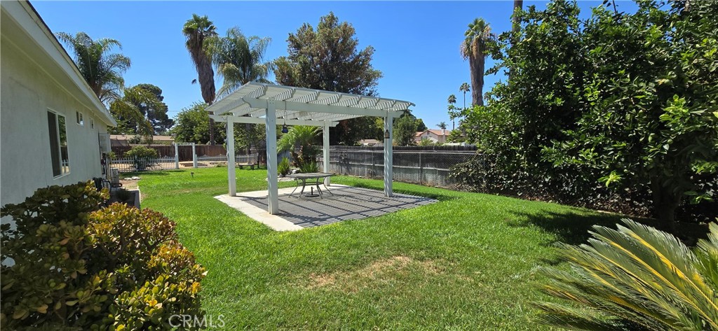 3550 Washington Street Riverside, CA 92504 - Photo 19 of 19 Back yard now has fence dividing front home from back home with access gate so both yards are private.