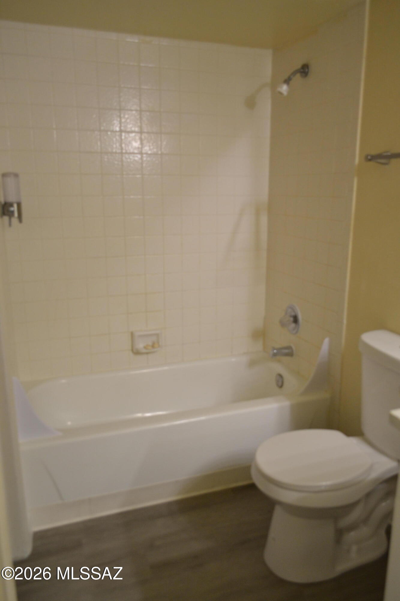 1200 East River Road, Unit D47 Tucson, AZ 85718 - Photo 13 of 13 a bathroom with a toilet and a shower