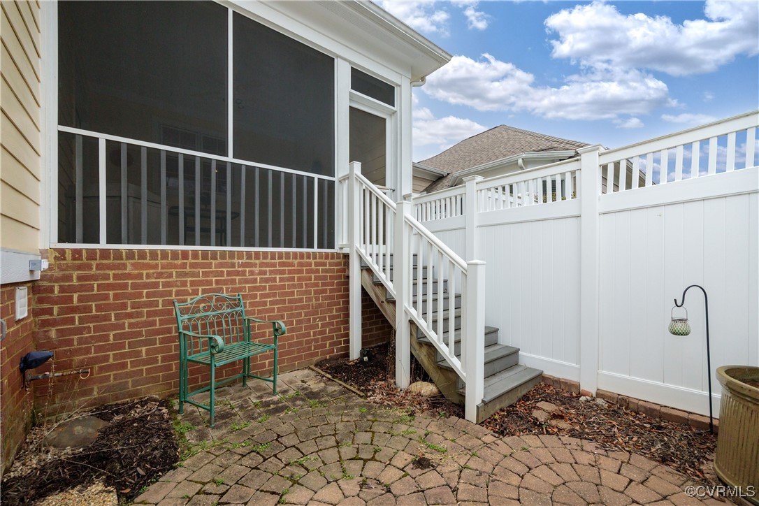 9037 Amberhill Loop Chesterfield, VA 23236 - Photo 39 of 47 a view of a house with wooden fence