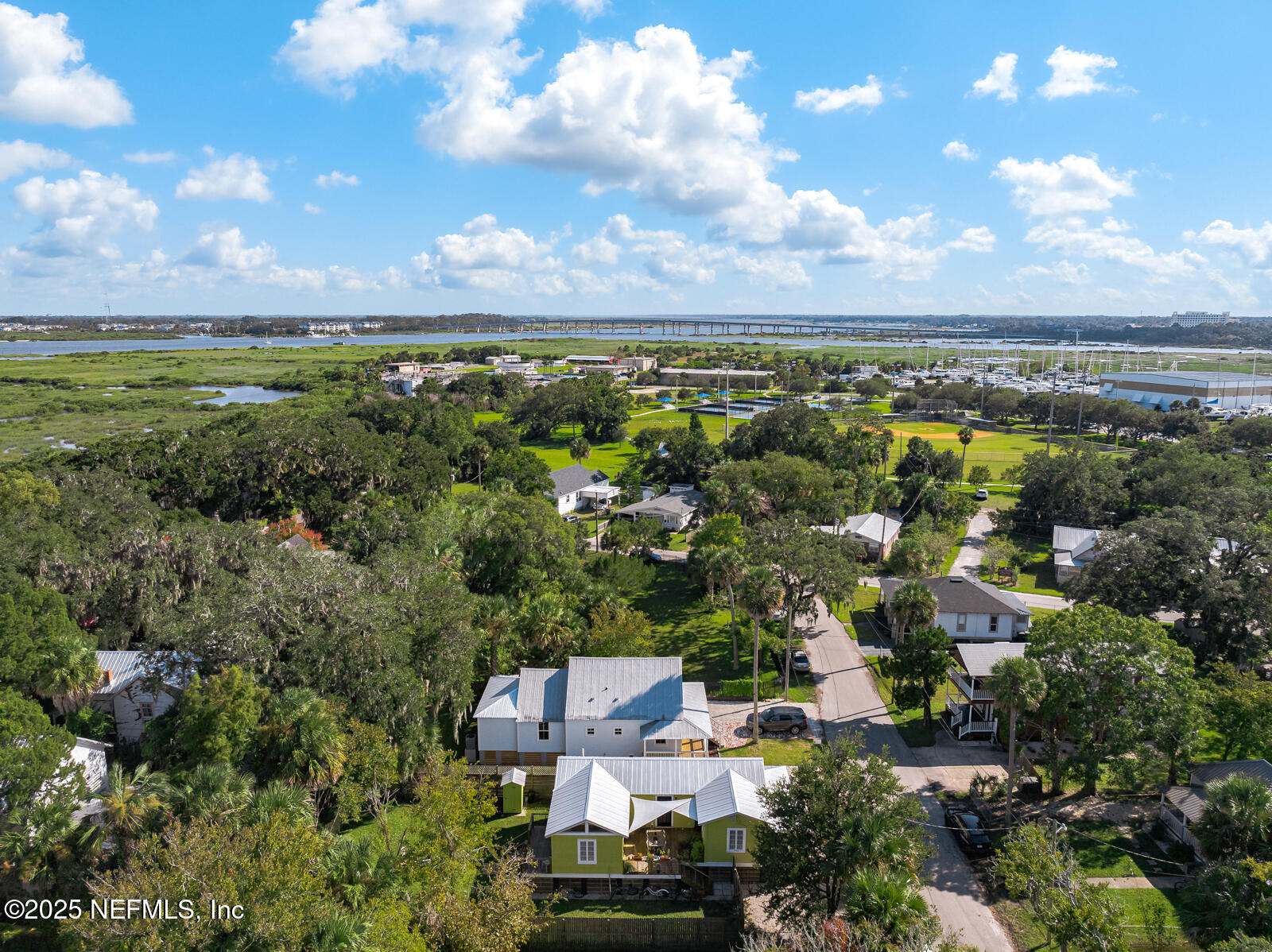 179 Blanco Street St. Augustine, FL 32084 - Photo 48 of 56 a view of a city with mountains in the background