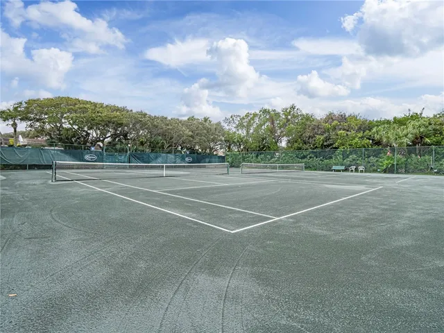 a view of a tennis court