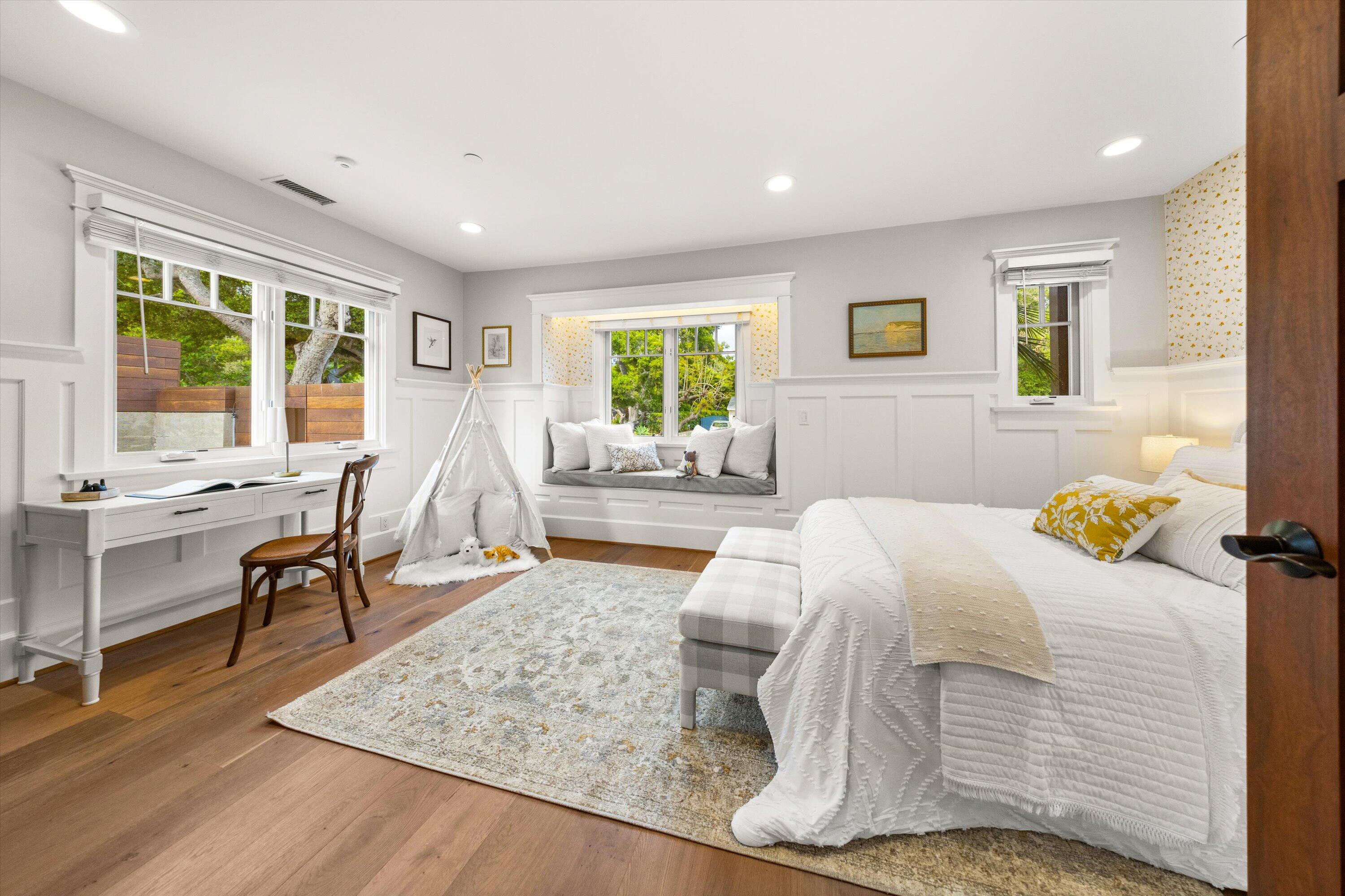 155 Santa Isabel Lane Montecito, CA 93108 - Photo 19 of 37 a living room with furniture and a large window