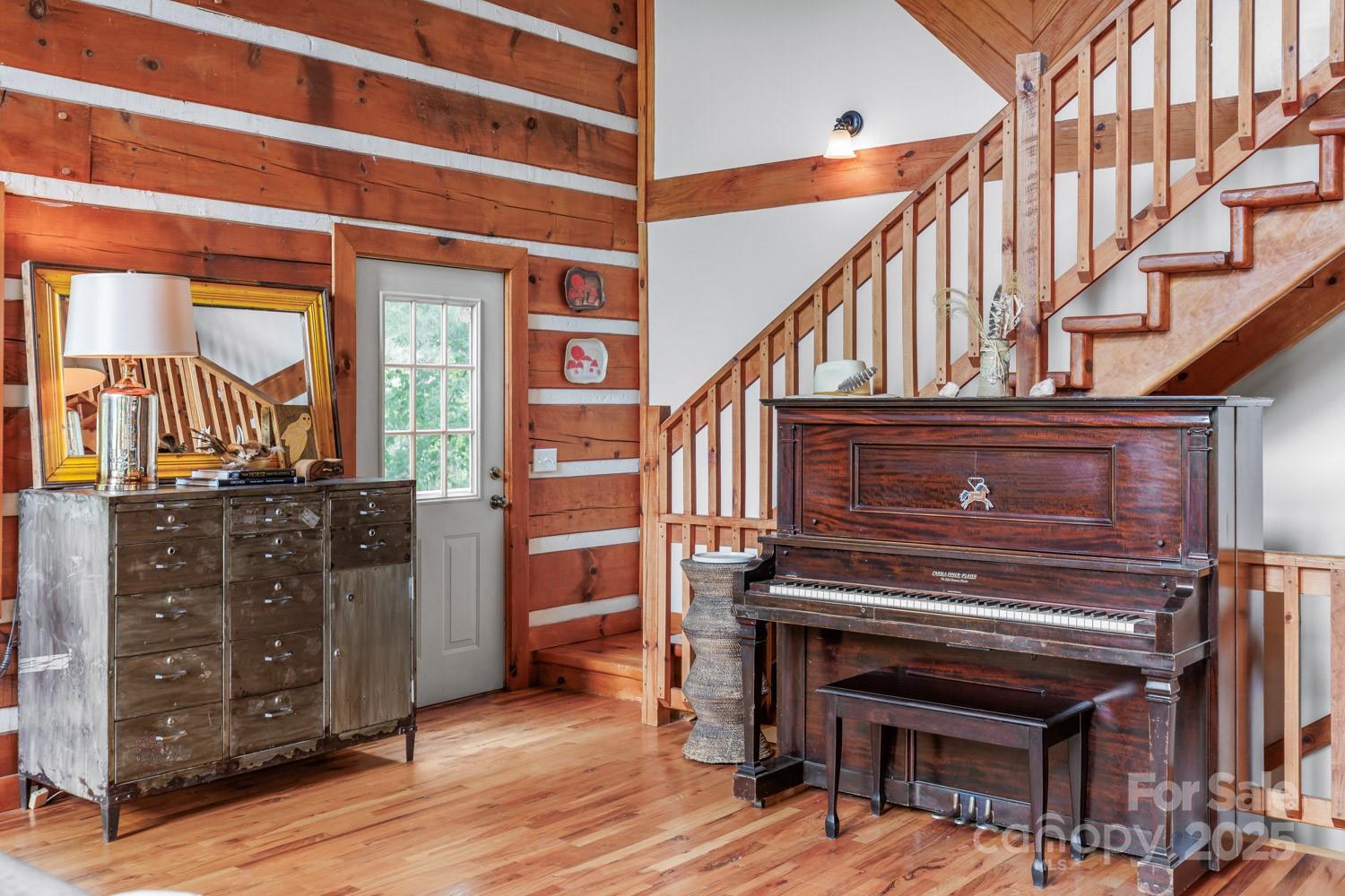 1745 Sugar Camp Road Marshall, NC 28753 - Photo 17 of 41 a view of entryway and hall with wooden floor