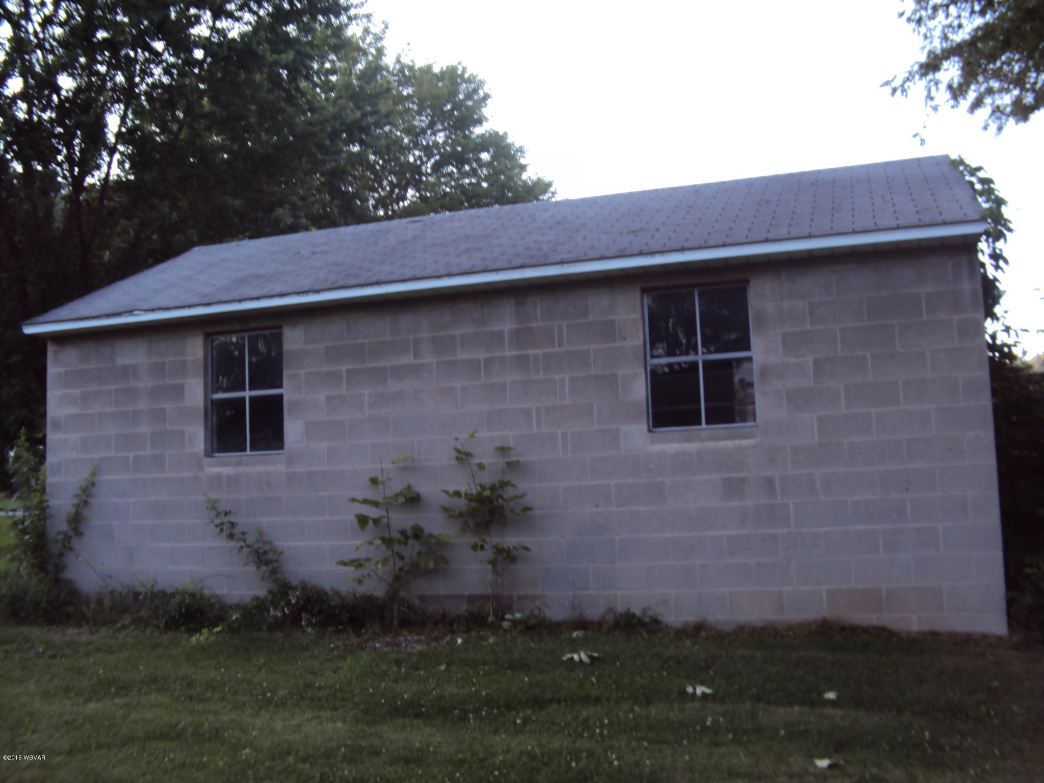 garage side view