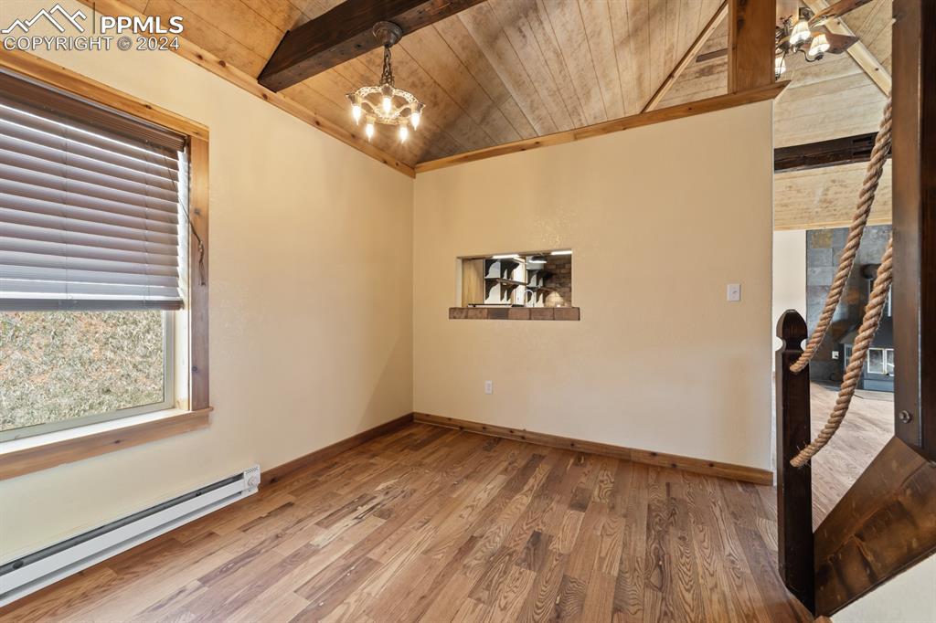 20909 Highway 67 Divide, CO 80814 - Photo 10 of 30 a view of a room with wooden floor and a window