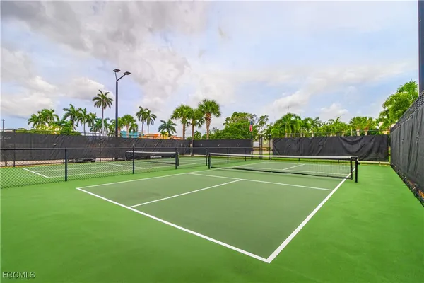 a view of tennis court