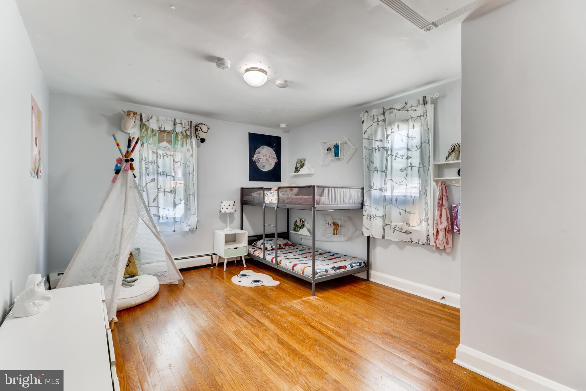 6111 Tramore Road Baltimore, MD 21214 - Photo 18 of 28 Bedroom #2 with Pull Down Attic Access