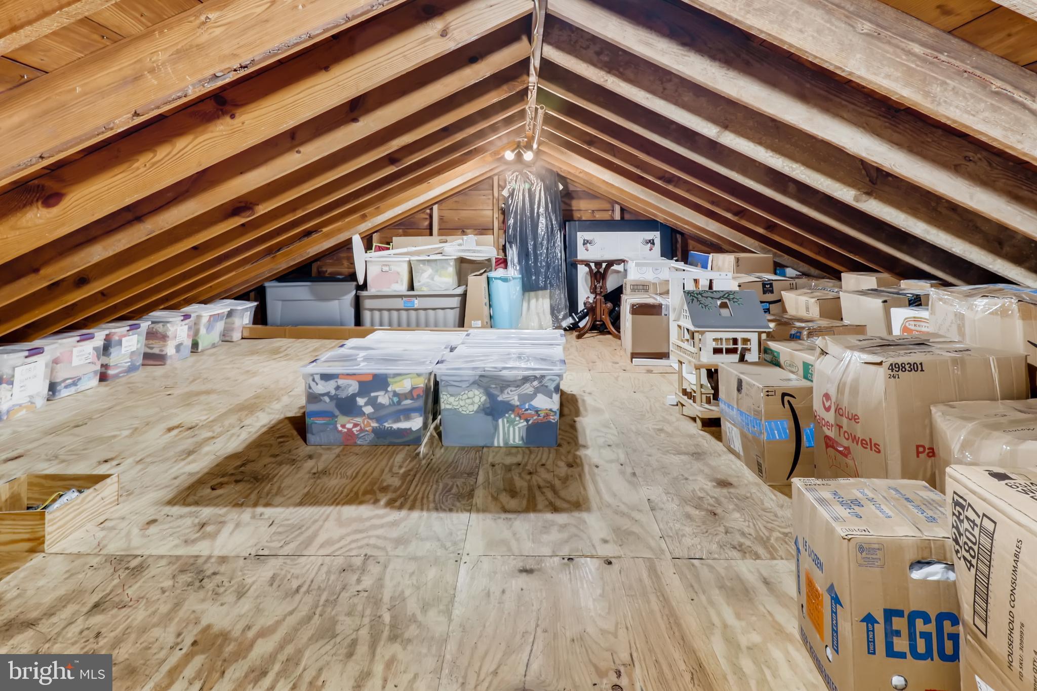 6111 Tramore Road Baltimore, MD 21214 - Photo 22 of 28 HUGE Floored Attic - Excellent Storage Space