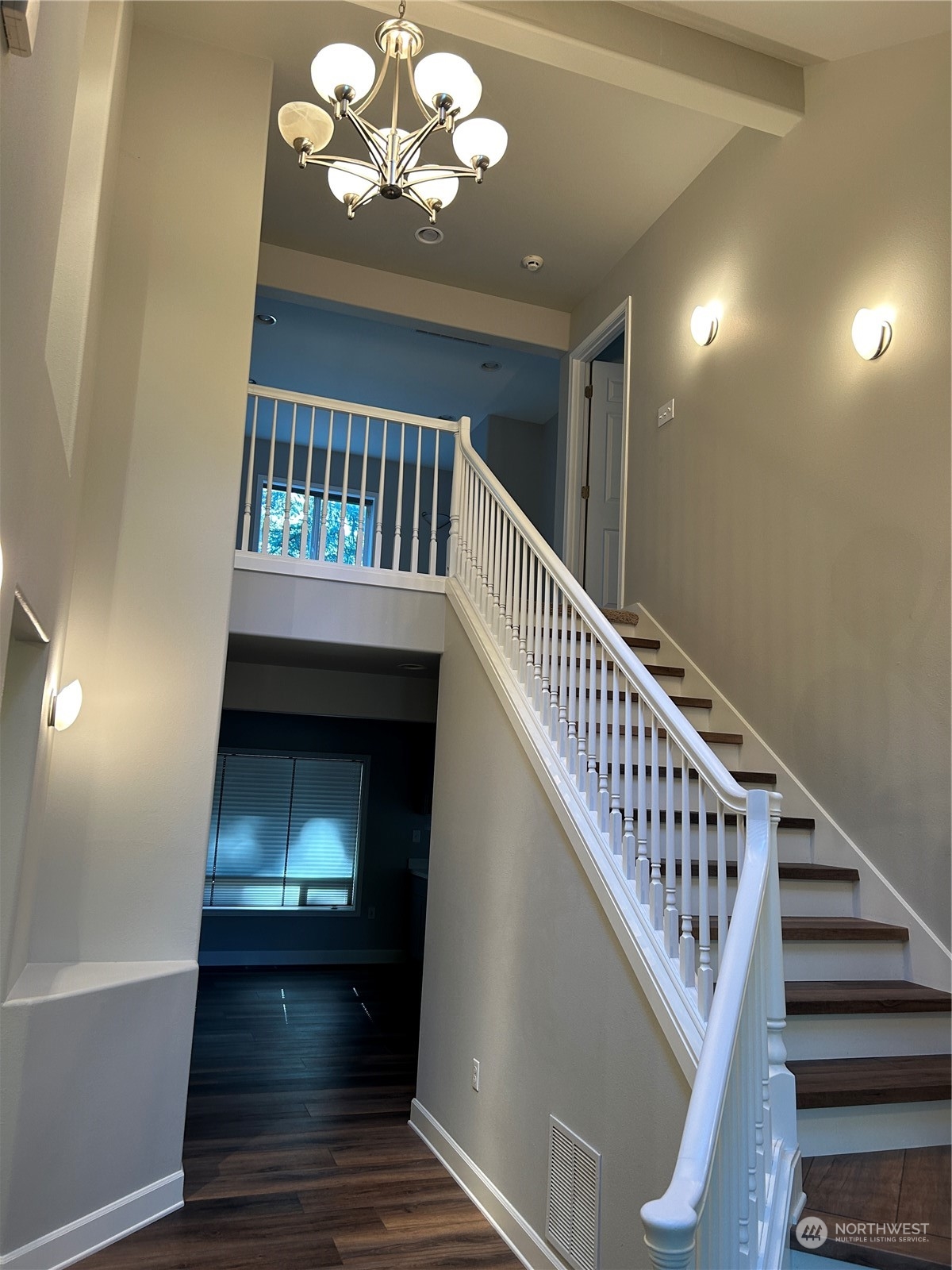 18835 Southeast Petrovitsky Road Renton, WA 98058 - Photo 2 of 34 a view of entryway and hall with wooden floor