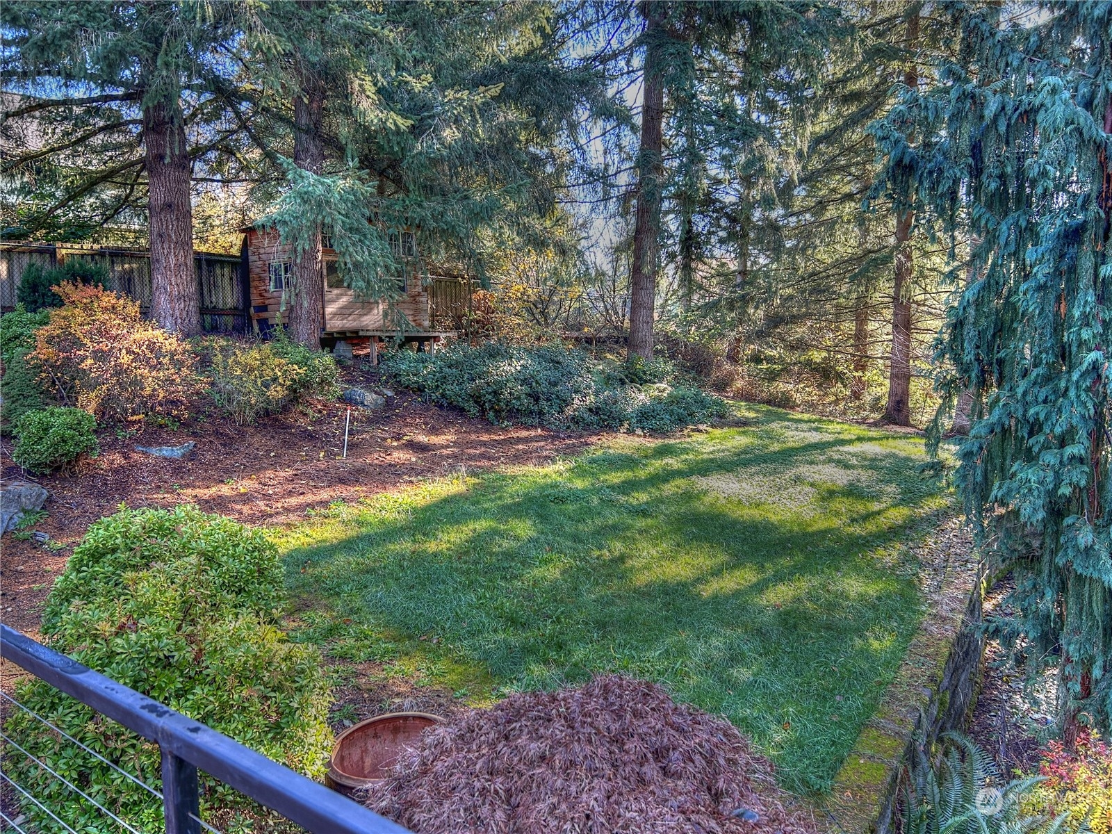 18835 Southeast Petrovitsky Road Renton, WA 98058 - Photo 27 of 34 a view of a backyard with garden