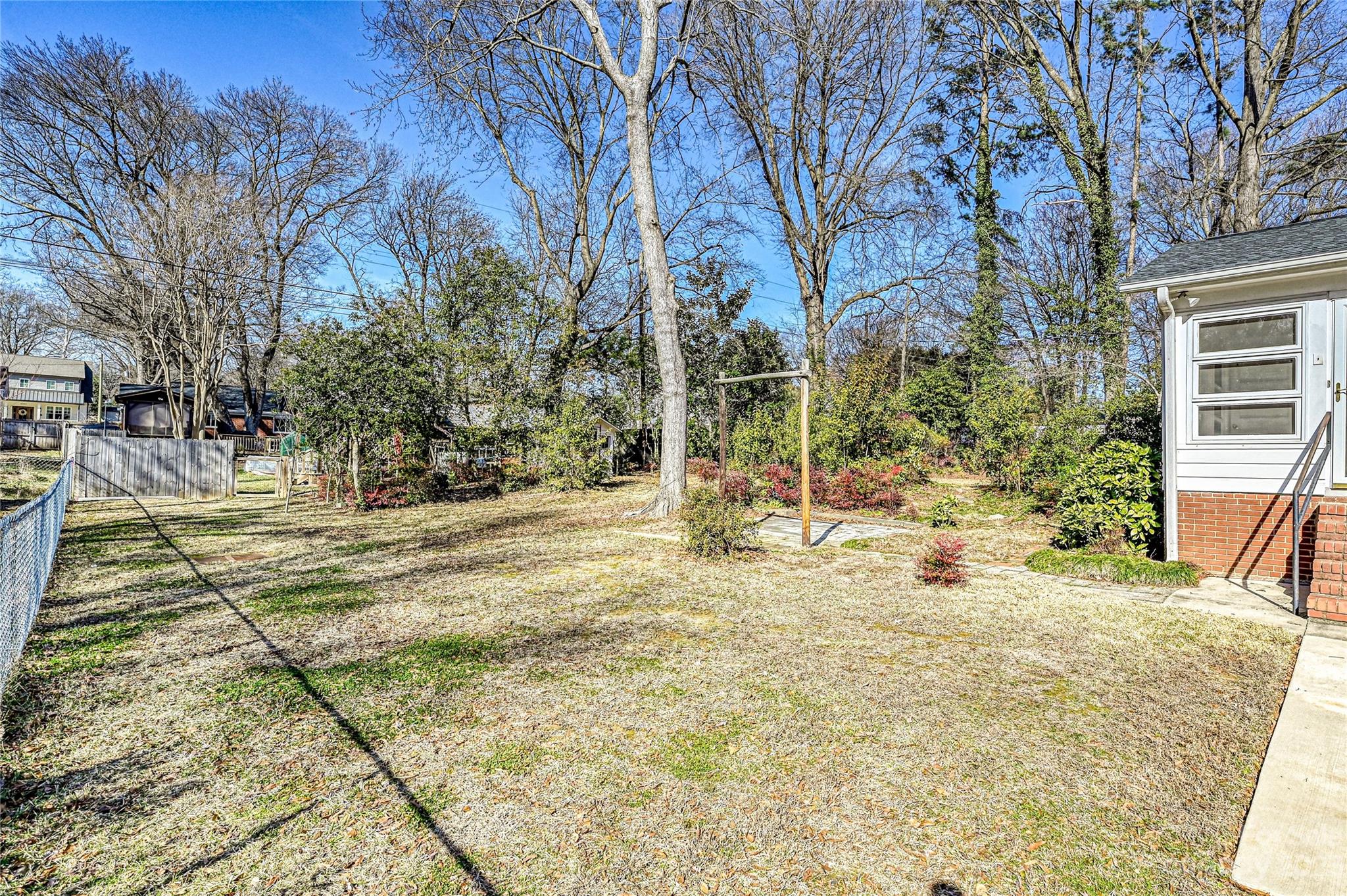 4200 Murrayhill Road Charlotte, NC 28209 - Photo 24 of 29 a view of a yard with trees