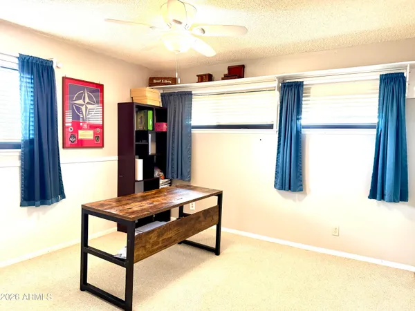 a view of a backyard with tv