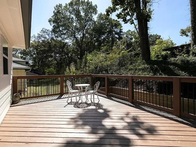 a view of deck with patio