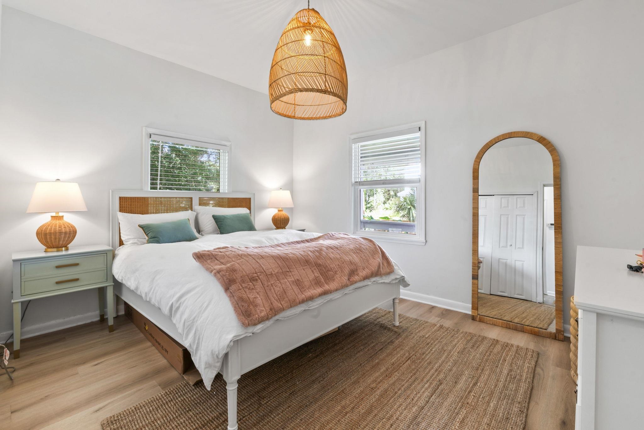 635 Madeore Street St. Augustine, FL 32084 - Photo 23 of 44 a bedroom with a bed and a window
