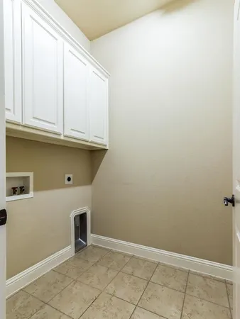 a view of a door of the house