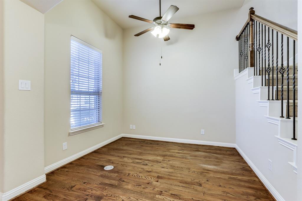 4672 Cecile Road Plano, TX 75024 - Photo 5 of 31 wooden floor in an empty room with a window