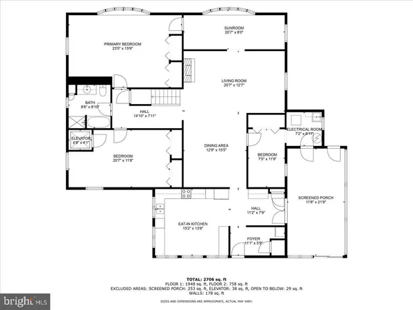 $595,500 | 8236 Bayside Road, Chesapeake Beach, MD 20732