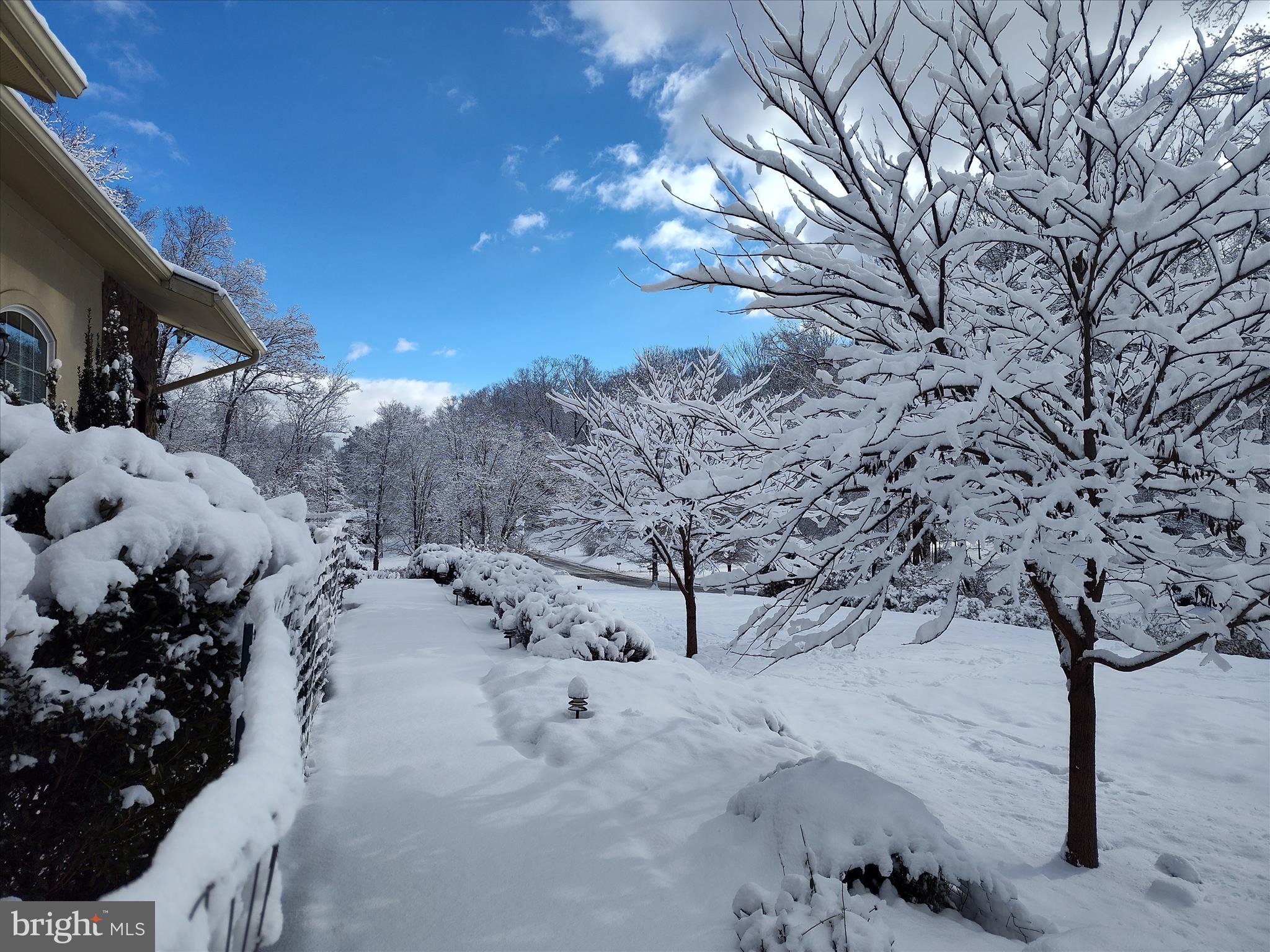 2312 Velvet Ridge Drive Owings Mills, MD 21117 - Photo 53 of 61 Winter Snow Views - Front