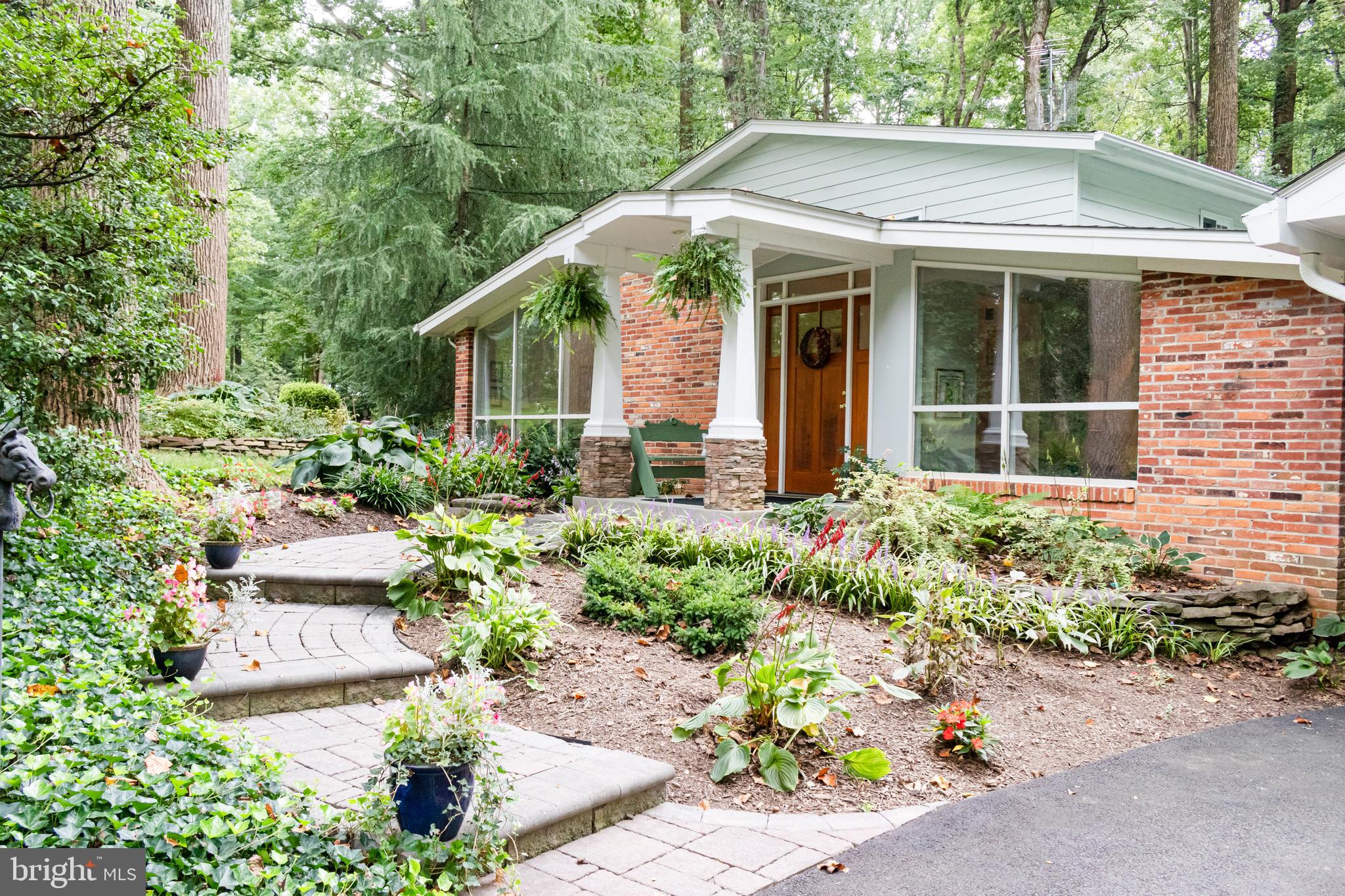 5100 Gunpowder Road Fairfax, VA 22030 - Photo 1 of 39 Beautiful Landscaping leading to the house