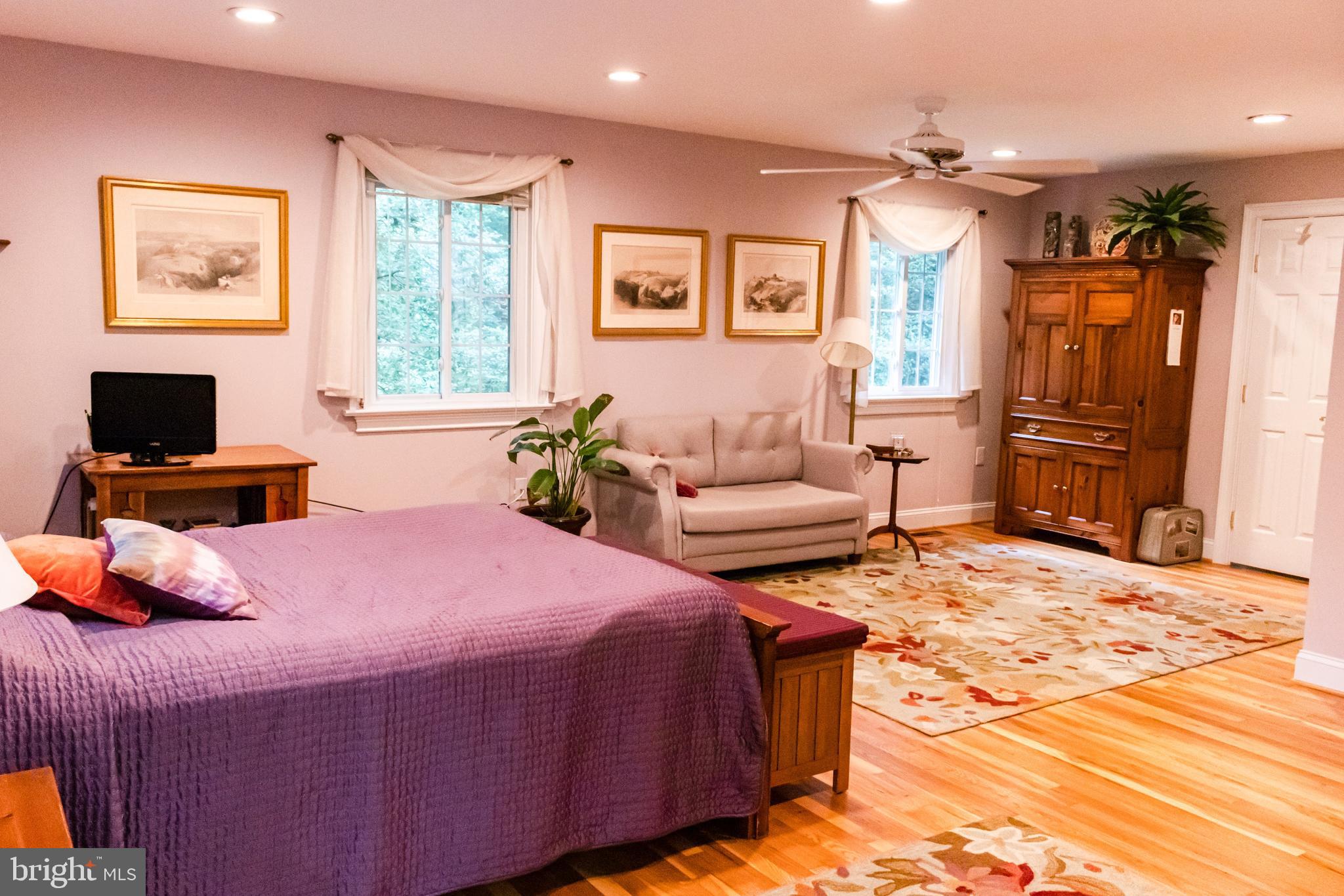 5100 Gunpowder Road Fairfax, VA 22030 - Photo 10 of 39 Master Suite with Recessed Lighting & Wood Floor