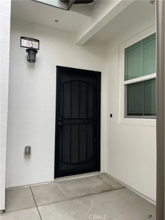 a view of a door