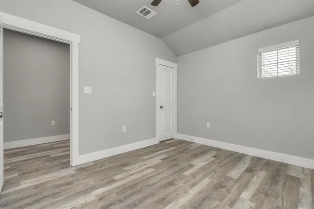 wooden floor in an empty room