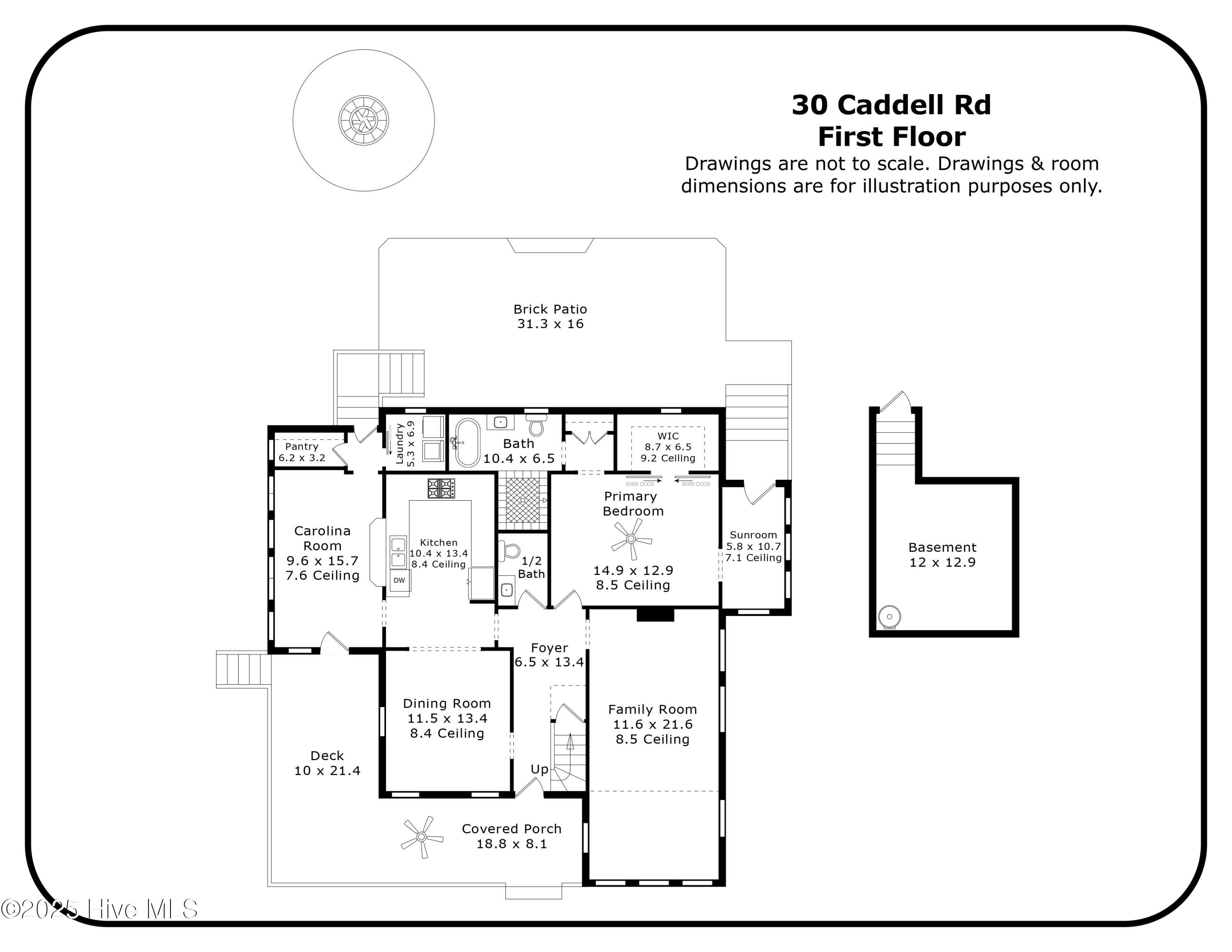30 Caddell Road Pinehurst, NC 28374 - Photo 43 of 44 30 Caddell Road-First Floor