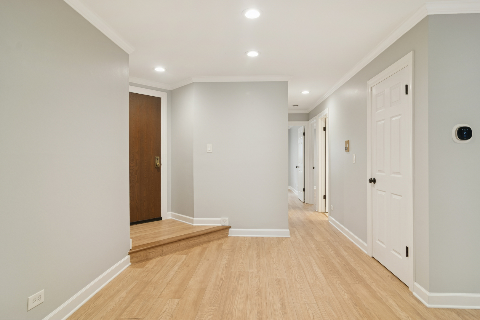 184 Grove Avenue, Unit B Des Plaines, IL 60016 - Photo 5 of 20 a view of livingroom with wooden floor