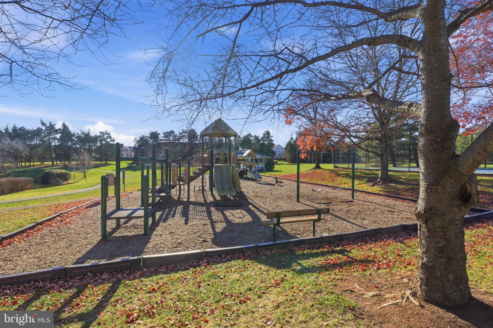 20963 Timber Ridge Terrace, Unit 103 Ashburn, VA 20147 - Photo 27 of 32 a view of a swimming pool with a patio and a yard