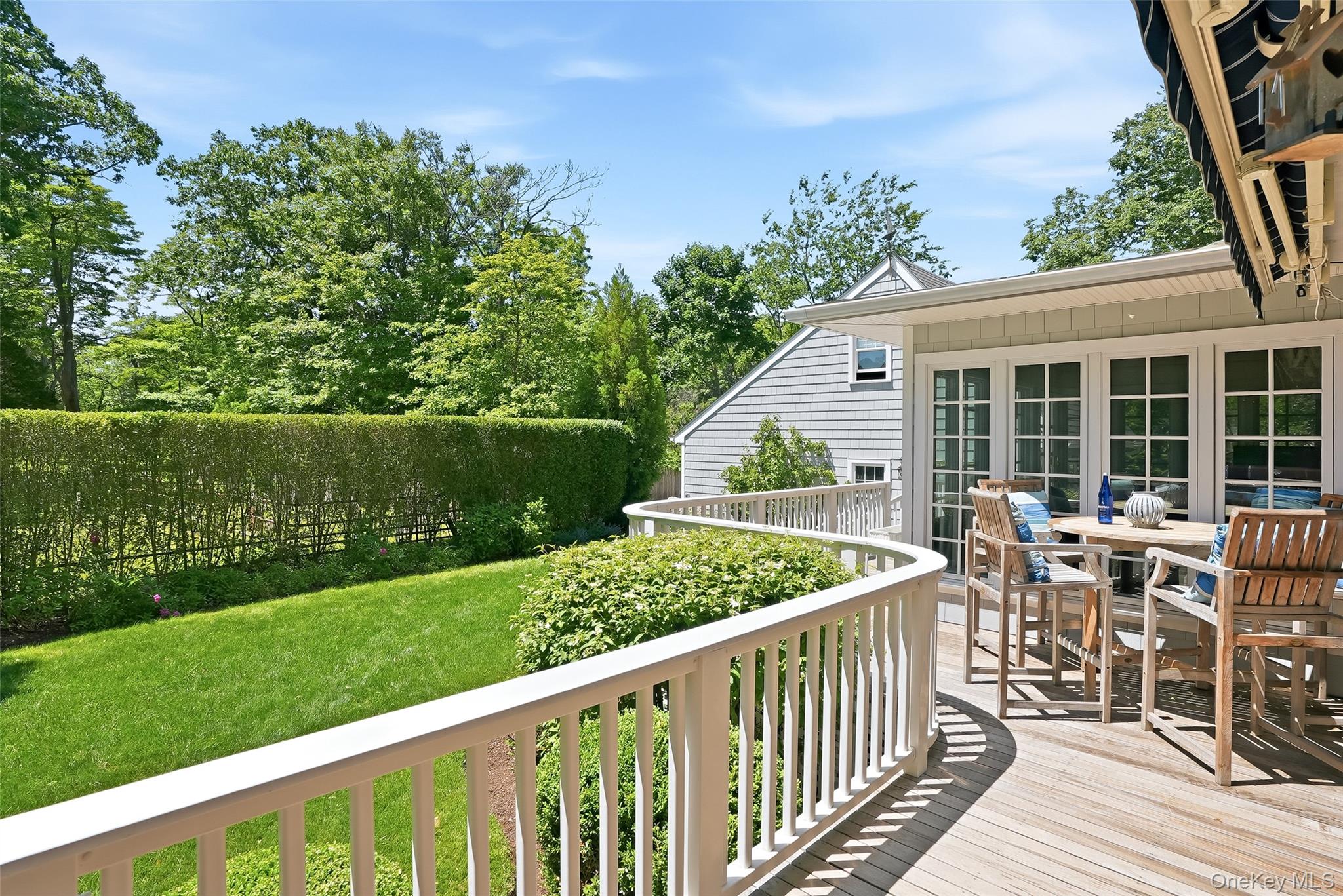 5 Mayfield Street Rye, NY 10580 - Photo 14 of 35 Wrap around deck for easy al fresco dining