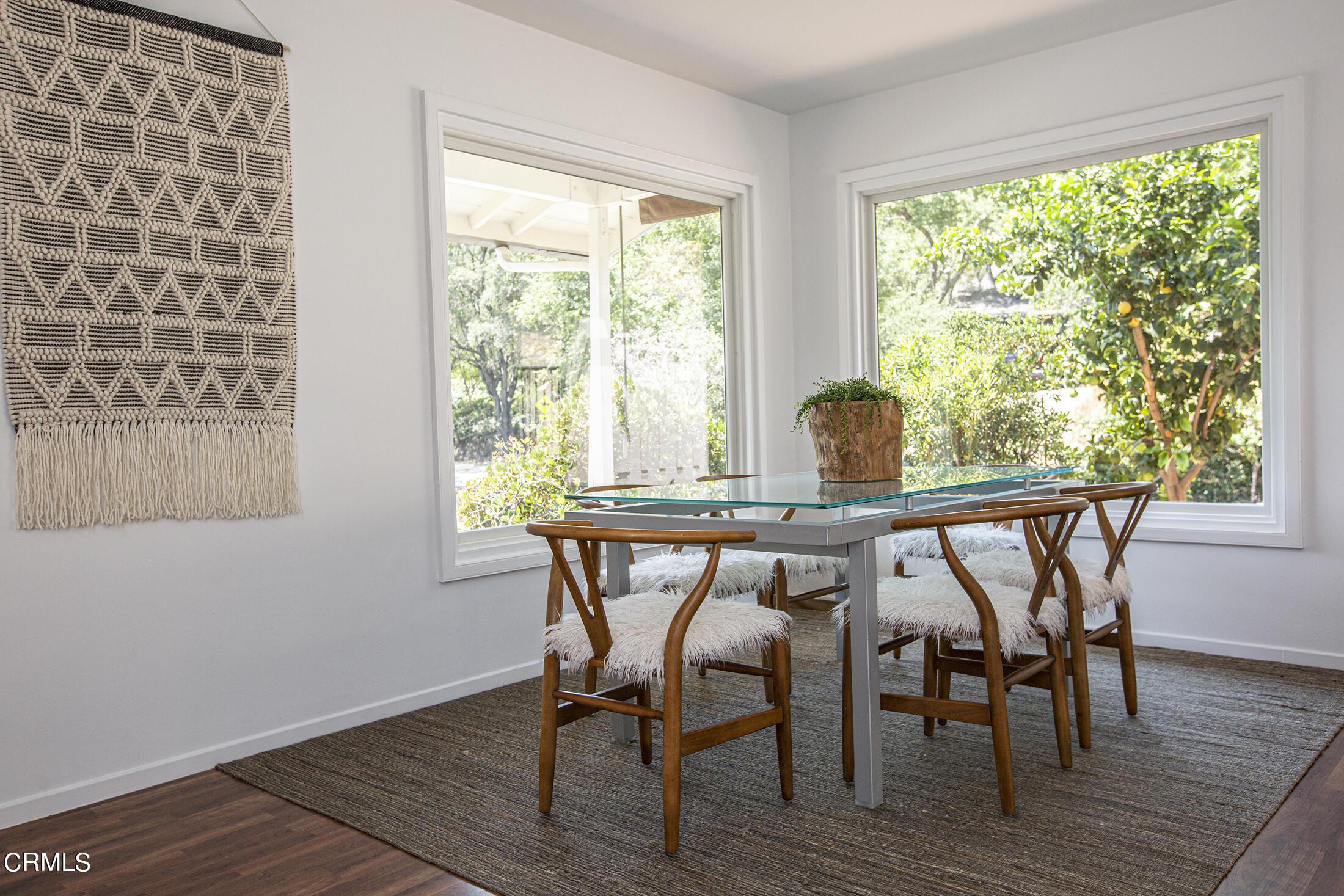 4175 Chevy Chase Drive La Canada Flintridge, CA 91011 - Photo 3 of 40 a view of a dining room with furniture and wooden floor