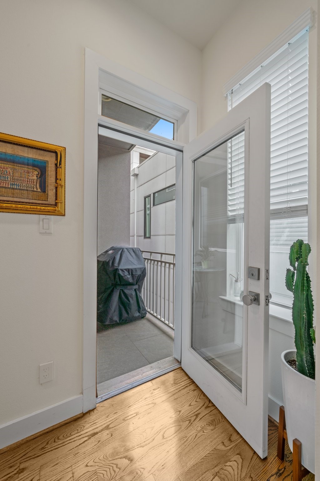 1804 Prospect Street Houston, TX 77004 - Photo 19 of 49 Lovely balcony by the kitchen.