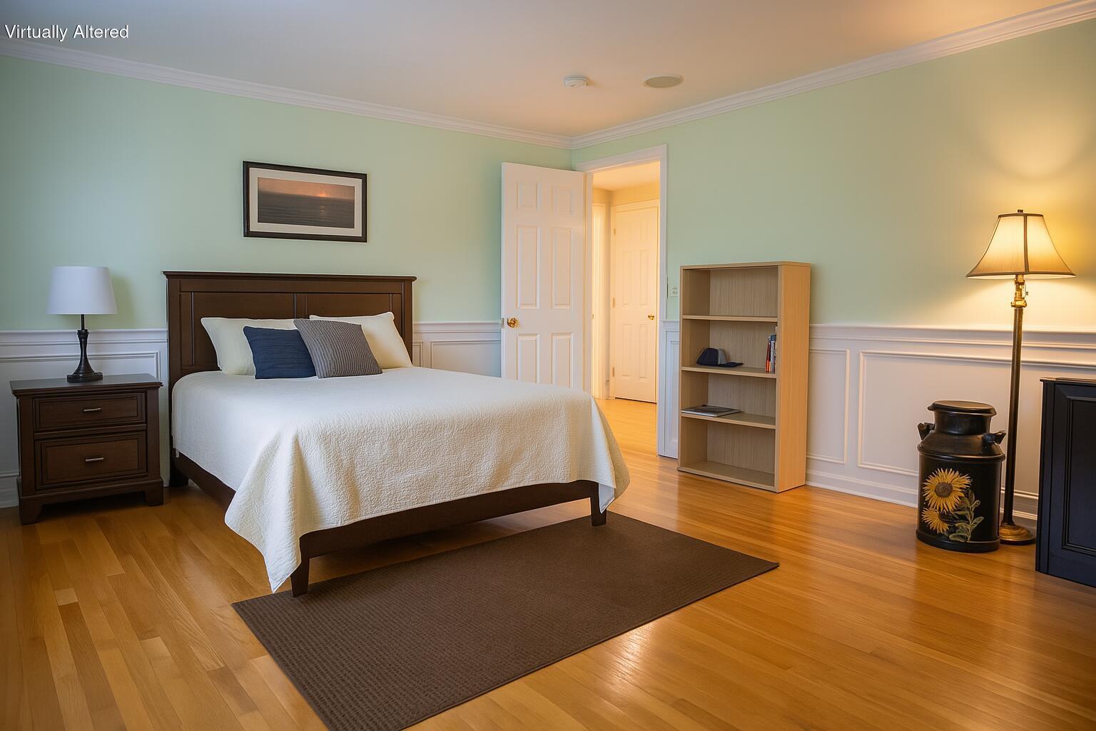 12 Sheffield Place Mashpee, MA 02649 - Photo 38 of 61 a large bedroom with a bed and a walk in closet