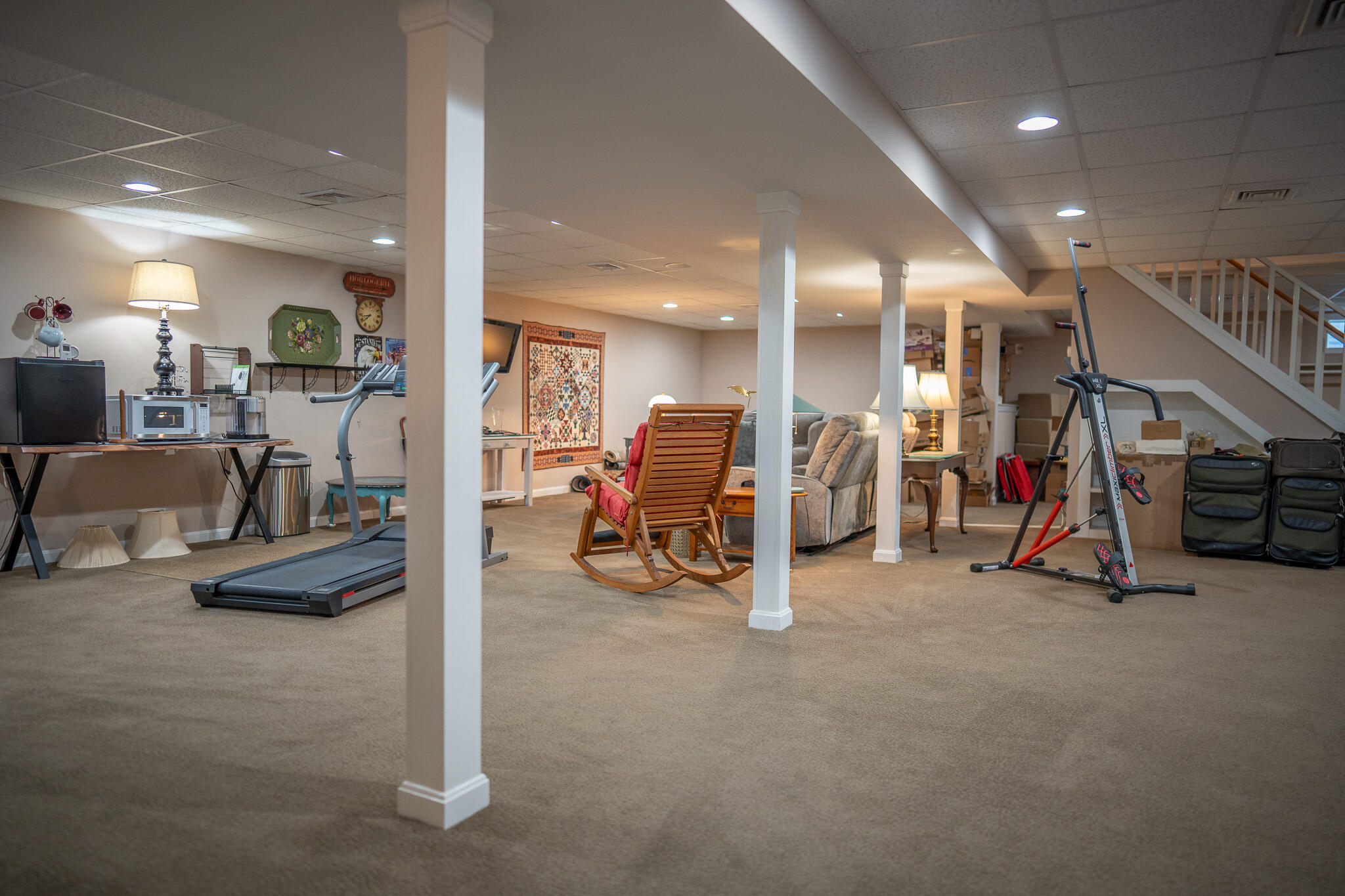 12 Sheffield Place Mashpee, MA 02649 - Photo 44 of 61 a view of a room with gym equipment