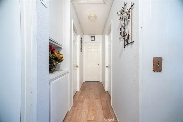 a view of a hallway with a hallway