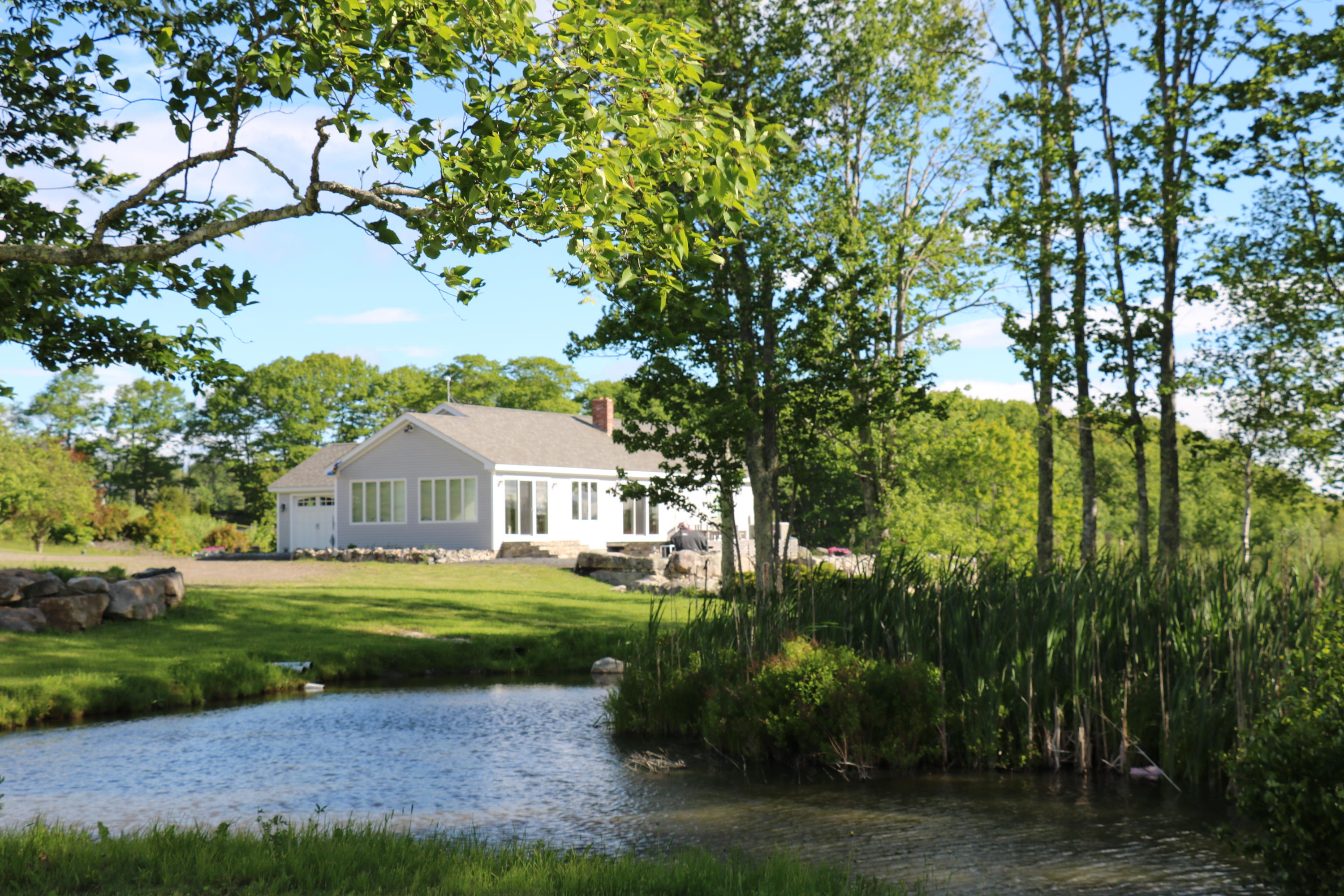 484 Goshen Road Waldoboro, ME 04572 - Photo 1 of 24 Over Bronwyn Pond looking t the North