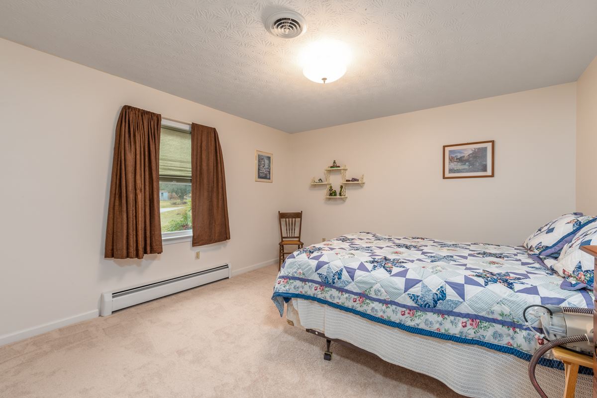 4233 Cold Springs Road Raphine, VA 24472 - Photo 39 of 50 a bedroom with a bed and a window