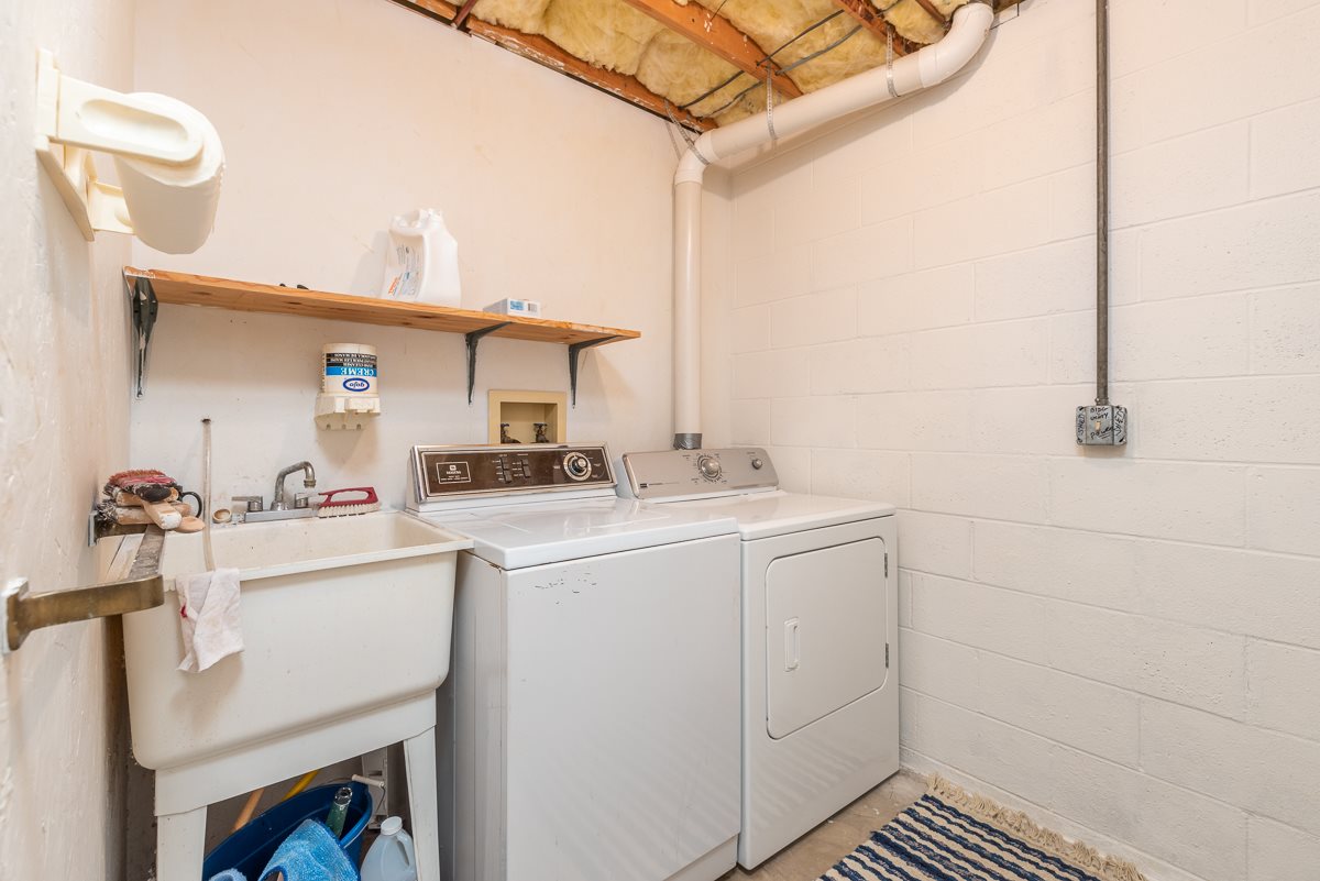 4233 Cold Springs Road Raphine, VA 24472 - Photo 46 of 50 a utility room with dryer and washer
