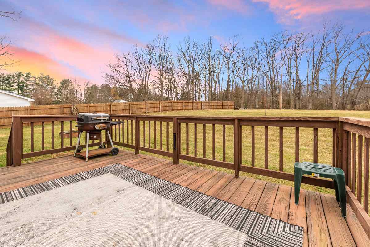 4233 Cold Springs Road Raphine, VA 24472 - Photo 8 of 50 a view of wooden deck with a patio
